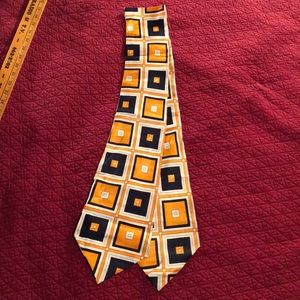 Vintage Mod Ascot Cravat Head wrap Scarf Neck Tie